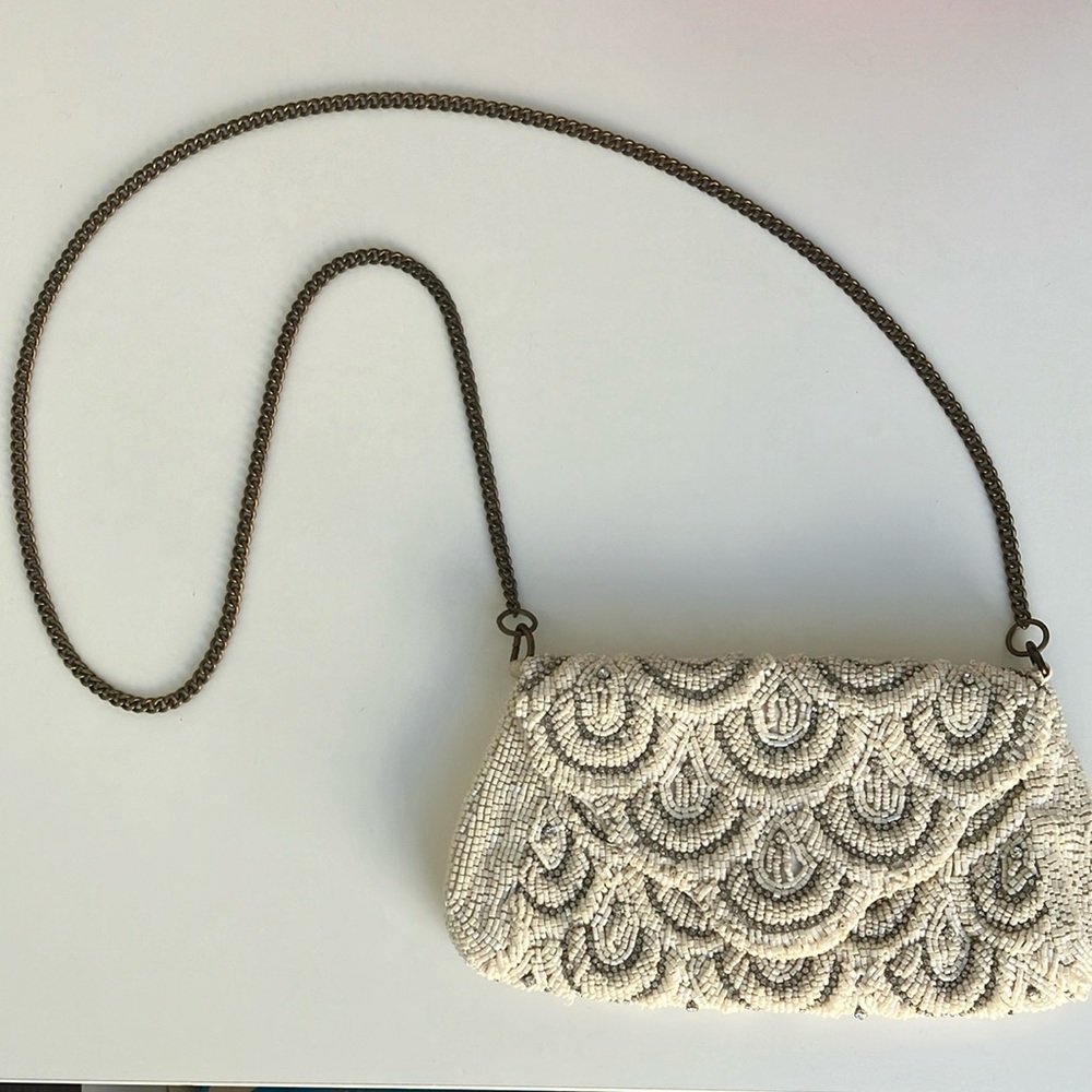 BHLDN beaded wedding purse